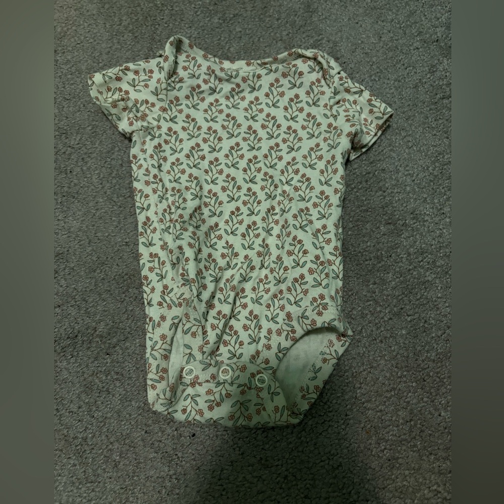 Floral Print Kids One Piece